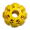 Dental massage ball - Geel