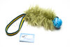 SWAG Plain Sheepskin + Swirl ball M - Sheepskin: Groen / Handvat: Assorti