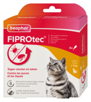 Fiprotec Kat - 4 pipetten