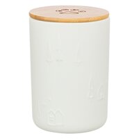 Trixie snackpot keramiek wit