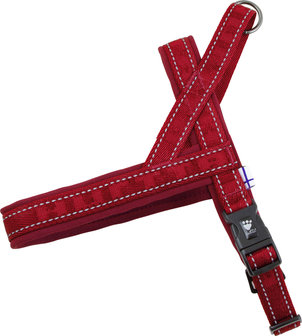 Hurtta Casual Padded Harness - Lingon (Rood)