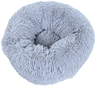 Mand Donut Supersoft 50 cm - Licht grijs