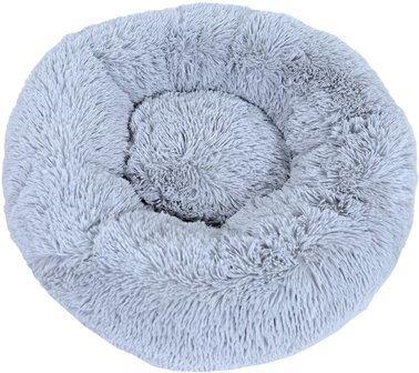 Mand Donut Supersoft 65 cm - Licht grijs