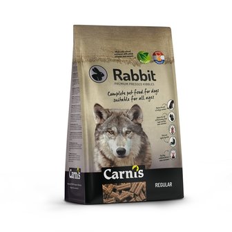 Carnis Geperste brok Rabbit - Regular - 12,5kg