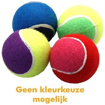 Happy pet tennisbal assorti 4 stuks