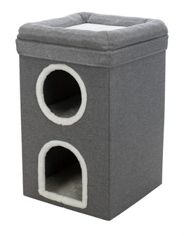 Trixie krabpaal cat tower saul grijs