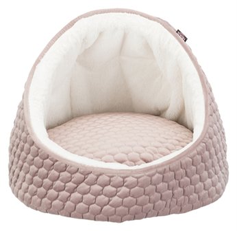 Trixie kattenmand iglo livia roze / creme