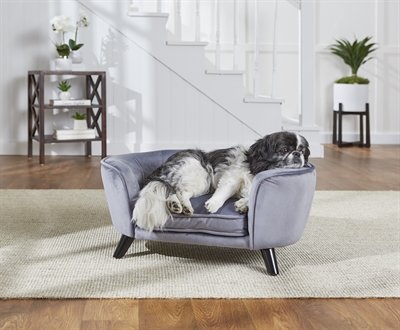 Enchanted hondenmand / sofa romy pewter grijs