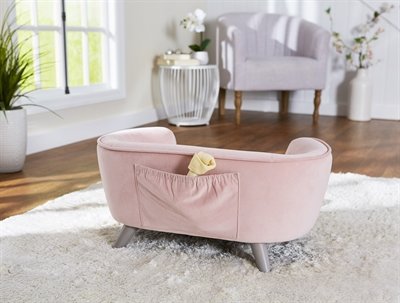 Enchanted hondenmand / sofa romy blush roze