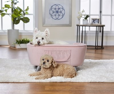 Enchanted hondenmand / sofa romy blush roze