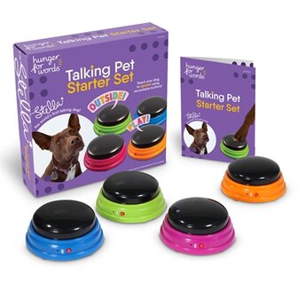 Hunger for words talking pet starter set