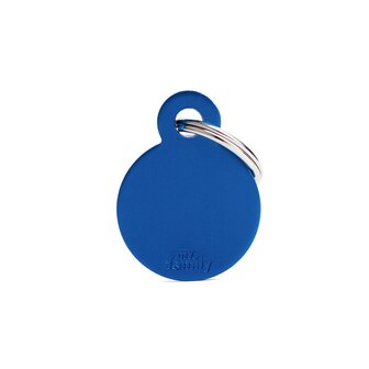 Penning Basic Circle Aluminium Blauw (donker) - Small