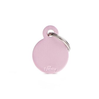 Penning Basic Circle Aluminium Roze - Small