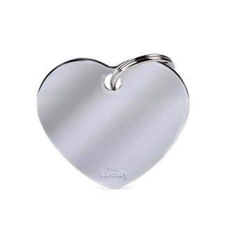 Penning Basic Heart Chrome - Large