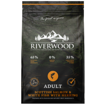Riverwood Adult Scottish Salmon &amp; White Fish with Herring - 12kg