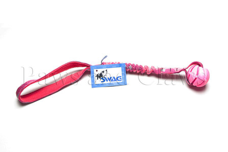 SWAG Bungee Swirl Ball Small - Handvat: Patternz Camoflage Roze / Bal: Assorti