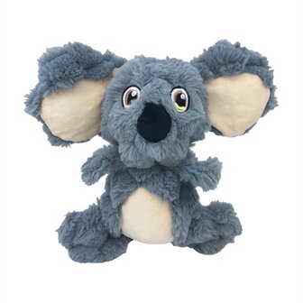 Kong scrumplez koala pluche met piep grijs