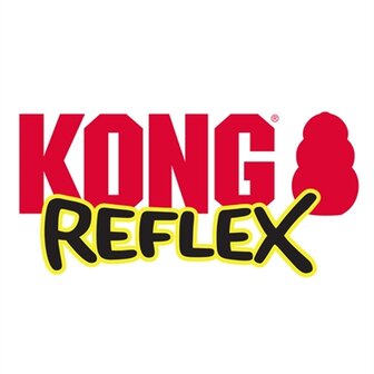 Kong reflex tug geel