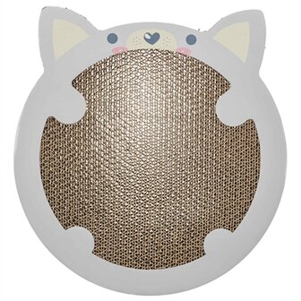 Trixie junior krabmat hamster met catnip lichtgrijs