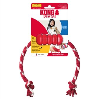 Kong dental met touw