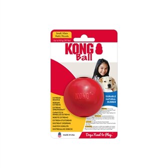 Kong bal met gat rubber