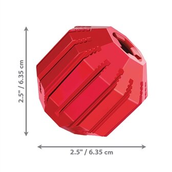 Kong stuff a ball rubber rood
