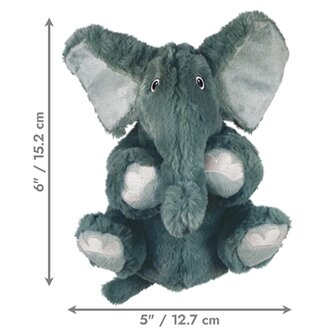 Kong comfort kiddos olifant grijs