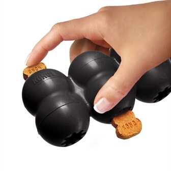 Kong extreme goodie ribbon zwart