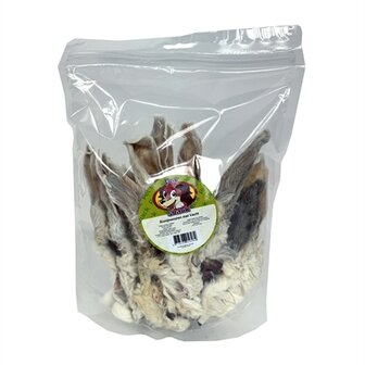 Petsnack konijnenoren met vacht