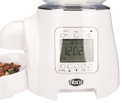 Trixie tx7 automatische voerdispenser wit