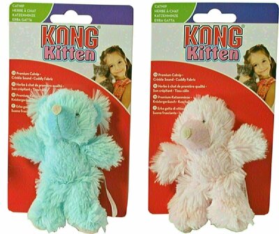 Kong kat kitten teddy bear