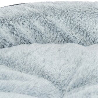 Trixie vital hondenmand lino soft ovaal grijs / lichtgrijs