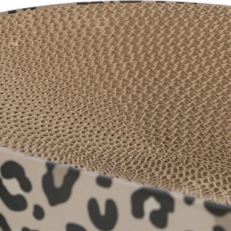 Trixie krabmat / mand leo karton met kattenkruid / catnip bruin