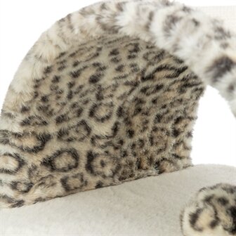 Trixie krabbrug leo panterprint creme