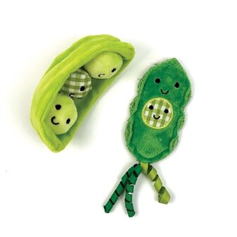 Happy pet tabby patch erwten met catnip