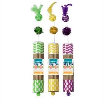 Happy pet tabby patch roller karton assorti