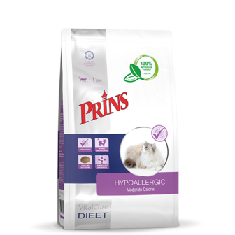 Prins VitalCare DIEET Hypoallergic Moderate Calorie - 1.5kg