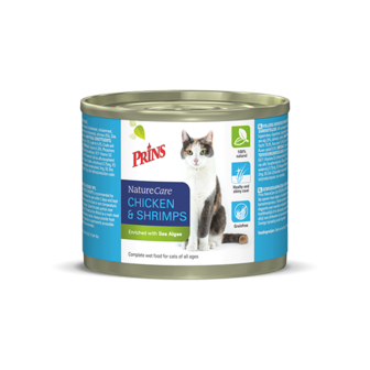 Prins NatureCare Cat Chicken &amp; Shrimps - 200g