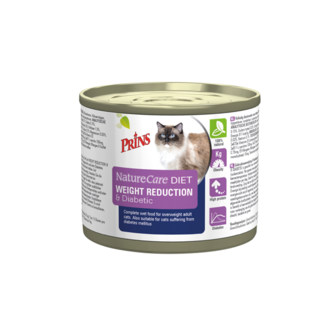 Prins NatureCare DIET Cat Weight Reduction &amp; Diabetic - 200g