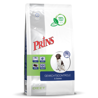 Prins ProCare Dieet Gewichtscontrole &amp; Diabetes - 15kg