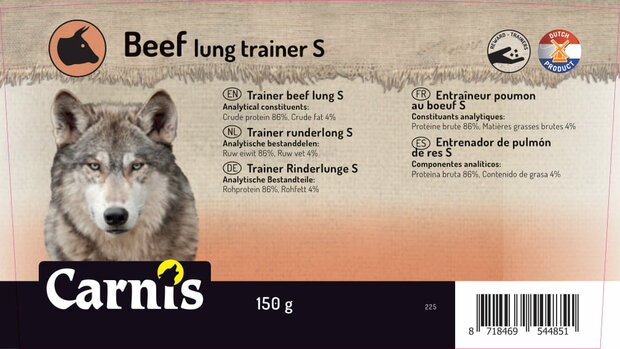 Carnis Runder Long Trainer - 150gr