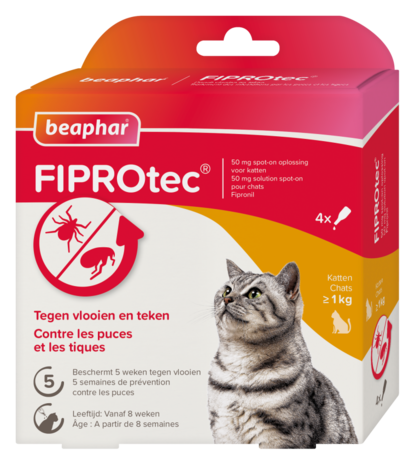 Fiprotec Kat - 4 pipetten