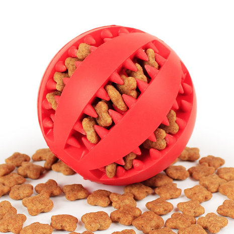 Dental massage ball - Rood