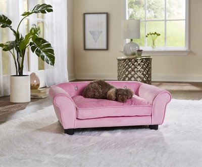 Enchanted hondenmand / sofa charlotte roze