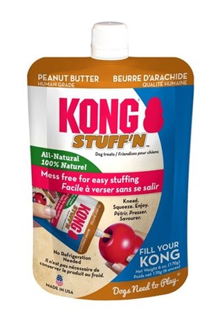 Kong stuff'n all natural pindakaas