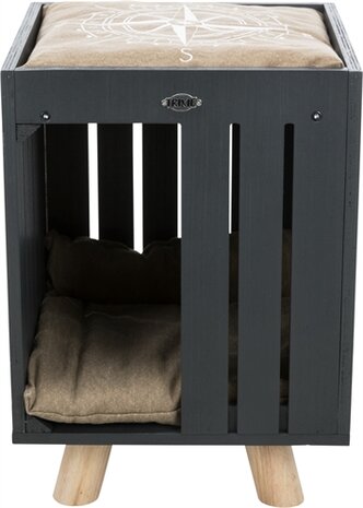 Gehoorzaam Koopje Kano Trixie be nordic kattenhuis alva antraciet / zand - Paws and Claws, Dierenspeciaalzaak & Trimsalon Gehoorzaam Koopje Kano Trixie be nordic kattenhuis alva antraciet / zand - Paws and Claws, Dierenspeciaalzaak & Trimsalon