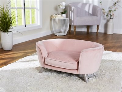 Enchanted hondenmand / sofa romy blush roze
