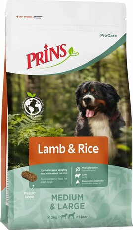 Prins ProCare Lamb & Rice Hypoallergic - 12kg
