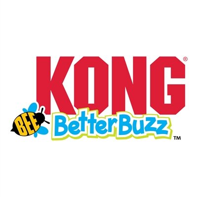 Kong better buzz bee geel / zwart