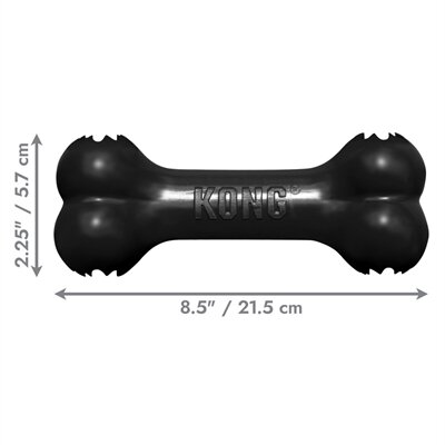 Kong extreme goodie bone zwart